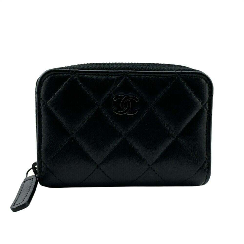 CHANEL Authentic Black Wallet